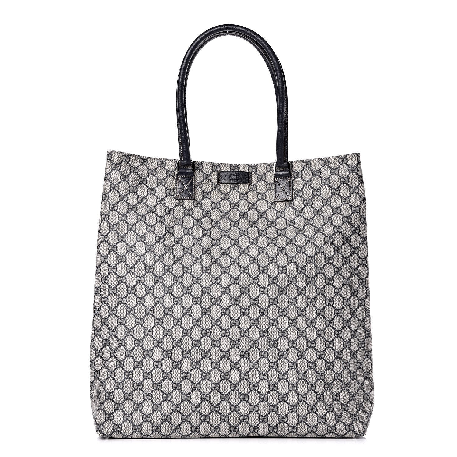 Gucci Soft GG Supreme Monogram Vertical Tote Navy 1 of 10