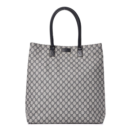 Gucci Soft GG Supreme Monogram Vertical Tote Navy 1 of 10