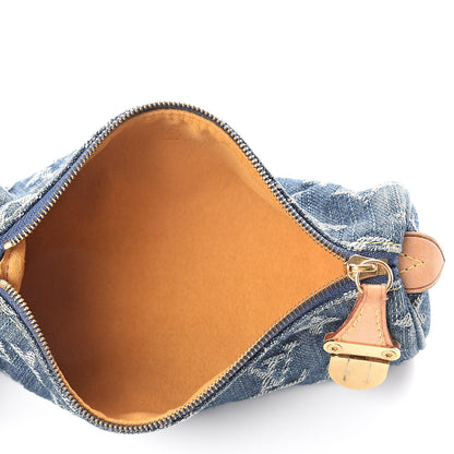 Louis Vuitton Denim Speedy GM Pochette Case 5 of 6