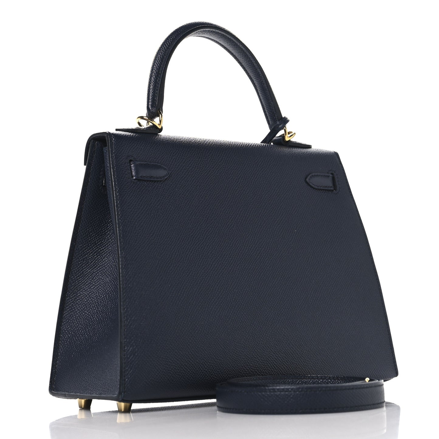 Epsom Kelly Sellier 25 Bleu Indigo