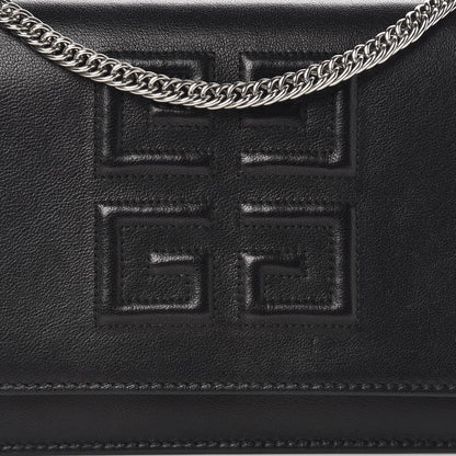 Givenchy Lambskin Emblem Chain Wallet Black 16 of 16