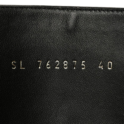 Saint Laurent Vitello Marilyn Betty 70 Ankle Zip Boots 40 Black 9 of 10