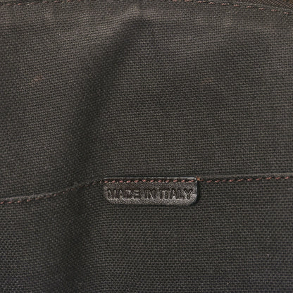 Burberry Haymarket Check Small Orchard Bowling Bag Chocolate 12 of 14