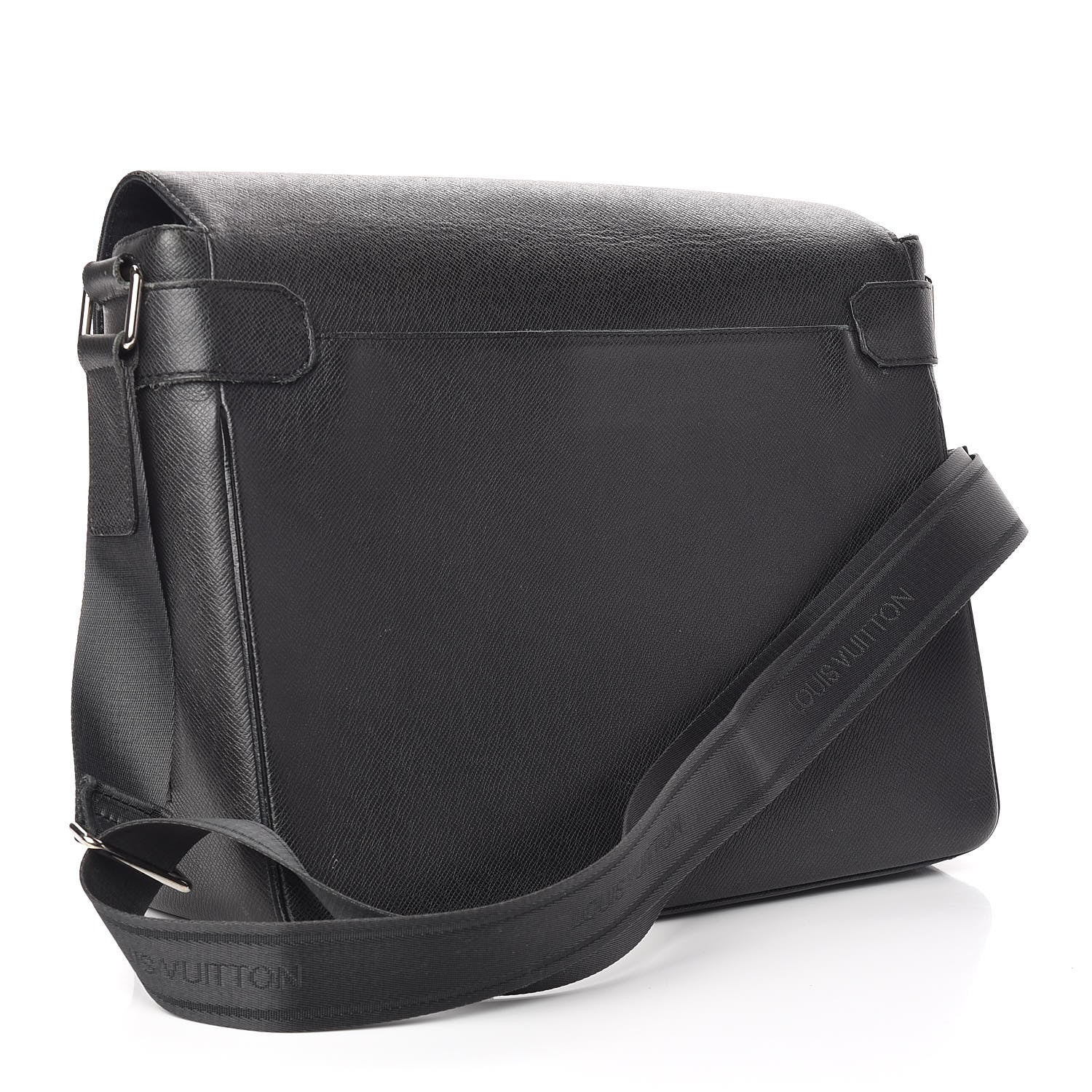 Louis Vuitton Taiga Roman MM Messenger Black 3 of 13