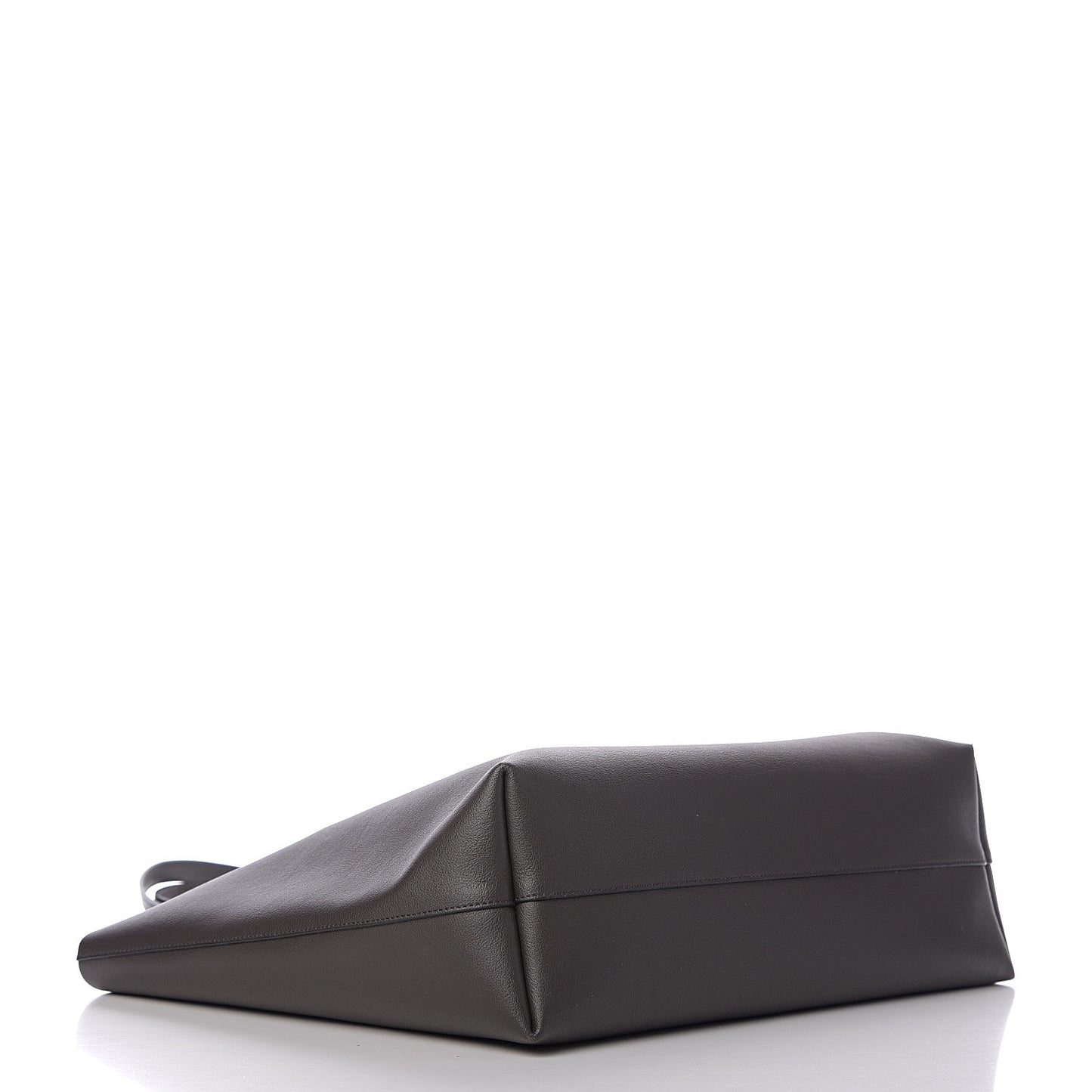Calfskin Large Shopping Tote Earth