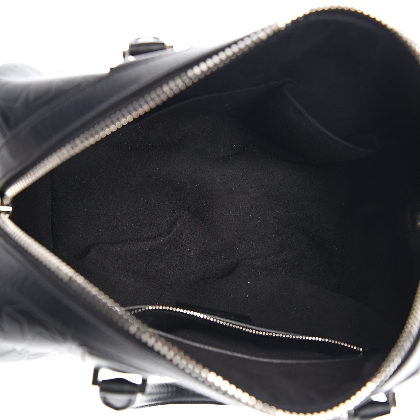 Calfskin Star Embossed Medium Lucrezia Black