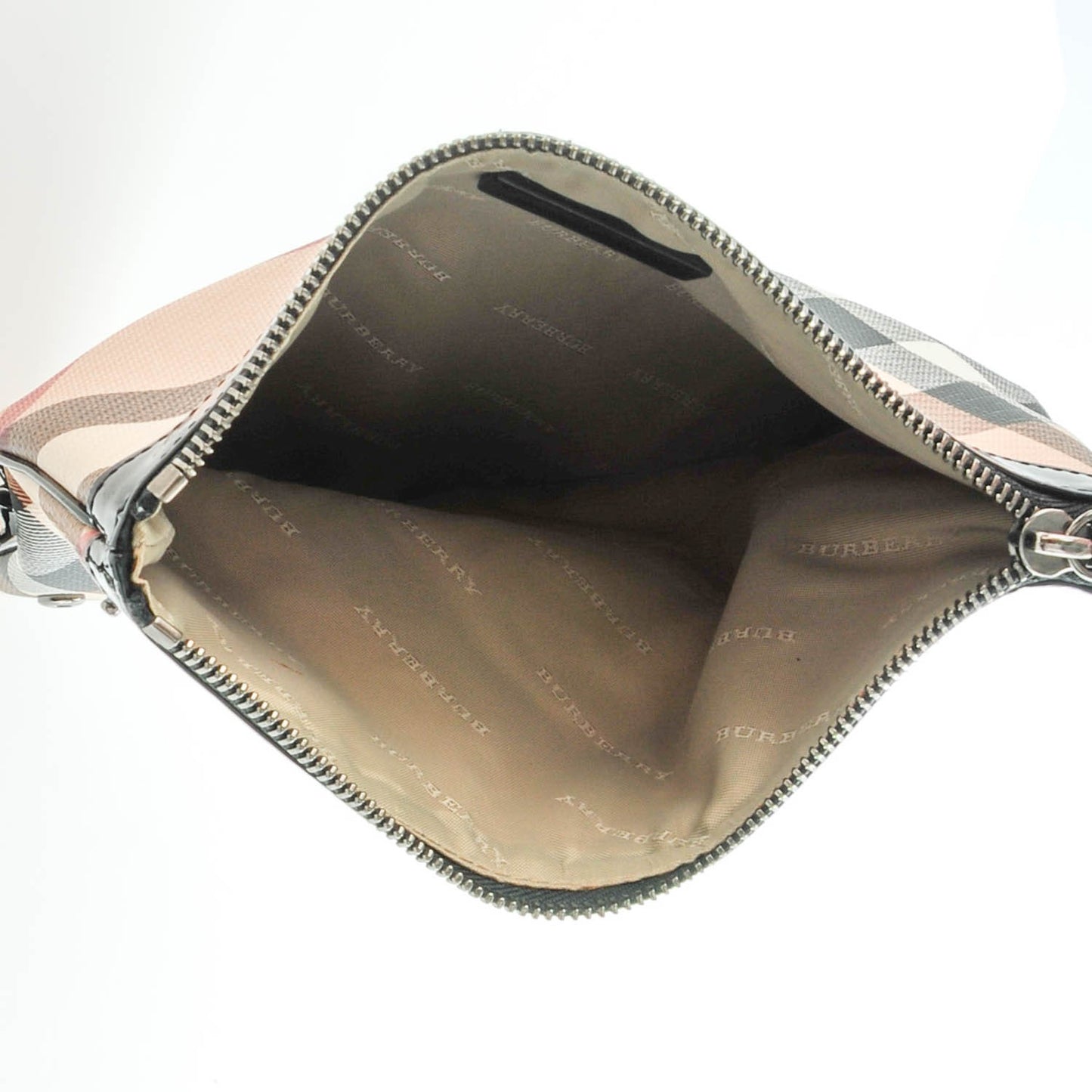 Nova Check Westmark Foldover Clutch Black