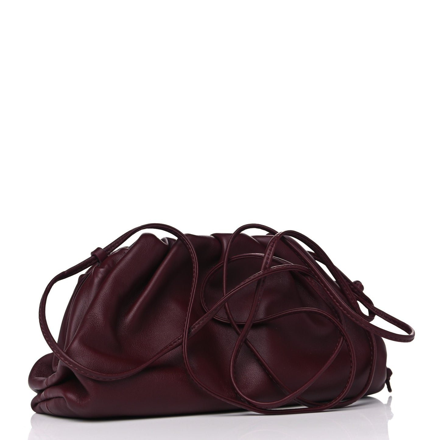Butter Calfskin The Mini Pouch Bordeaux