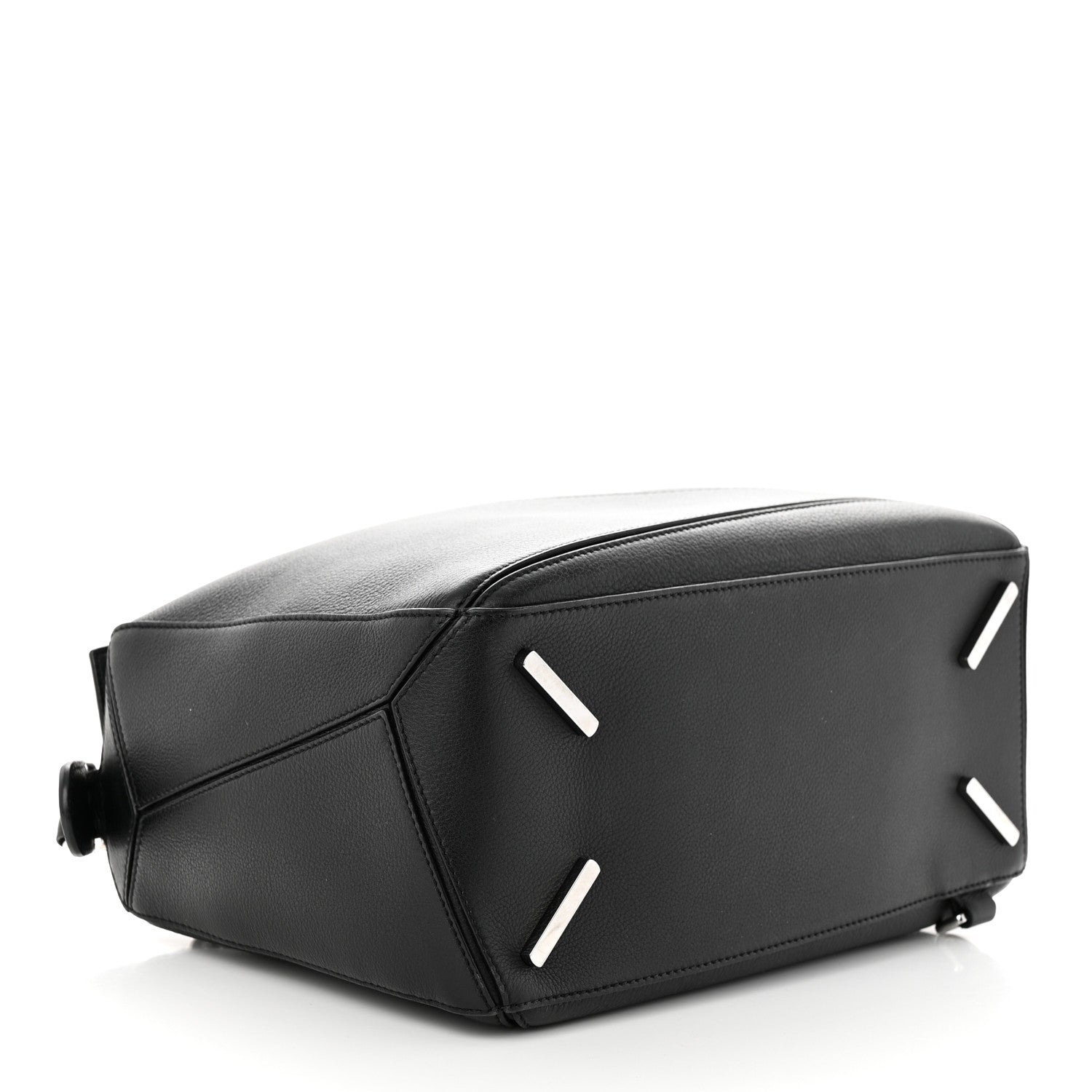 Loewe Calfskin Medium Puzzle Bag Black 4 of 10