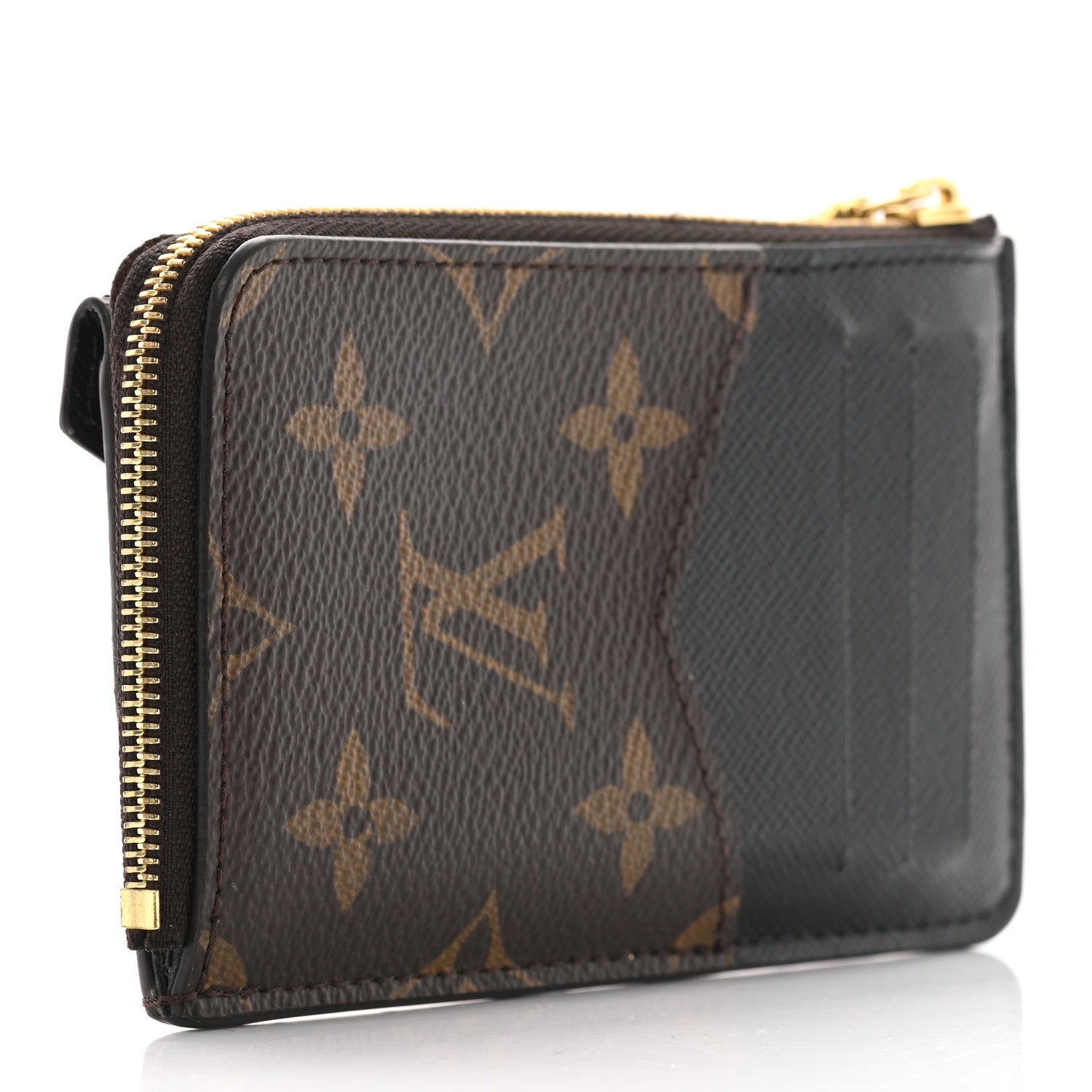 Louis Vuitton Monogram Recto Verso Card Holder Black 3 of 7