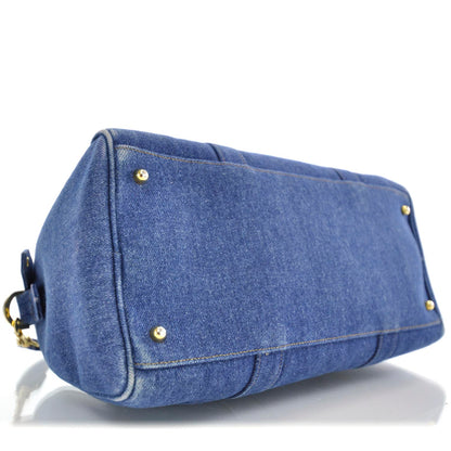 Chanel Denim CC Boston 6 of 10