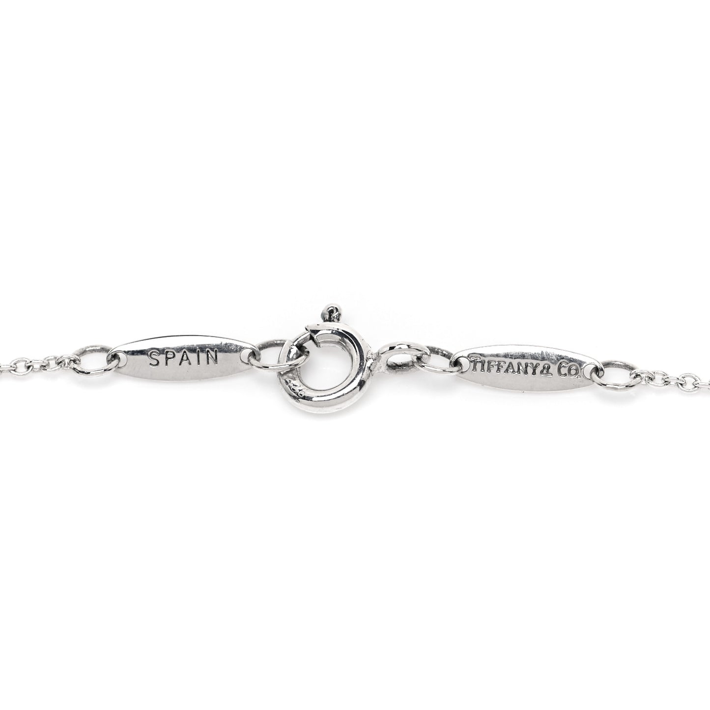 Sterling Silver Elsa Peretti Bottle Pendant Necklace
