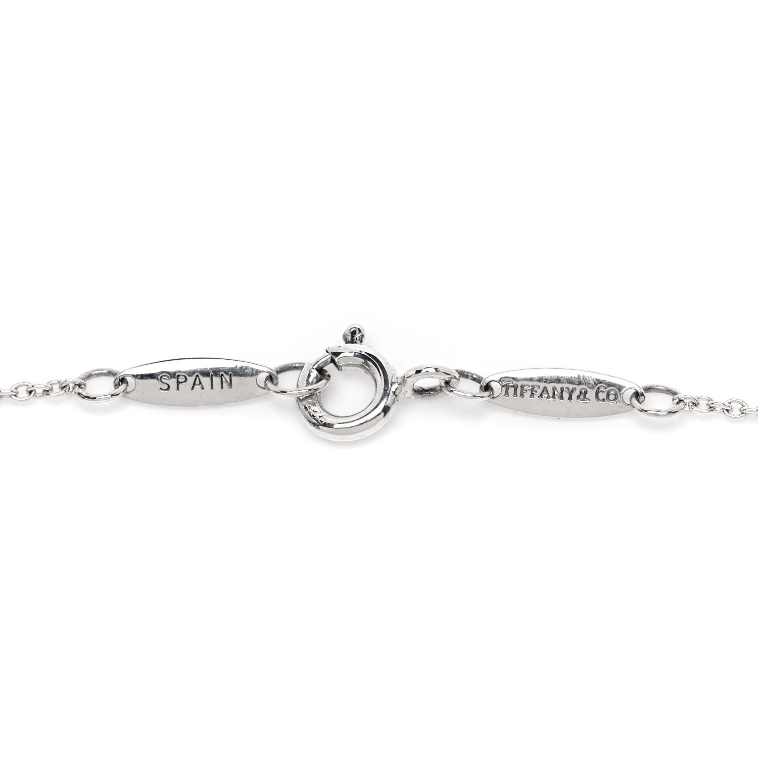 Tiffany Sterling Silver Elsa Peretti Bottle Pendant Necklace 5 of 5