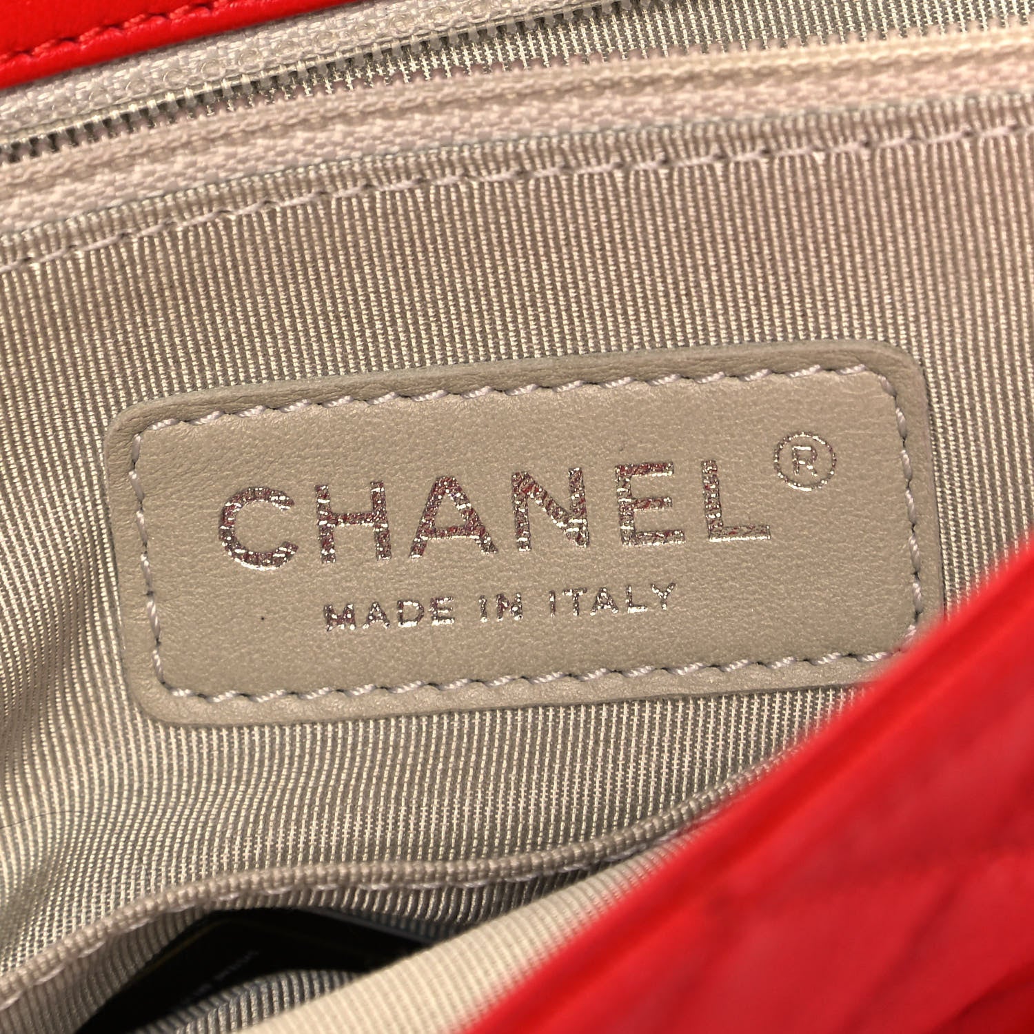 Chanel Washed Lambskin Quilted Maxi Chain Around Flap Red 6 of 10