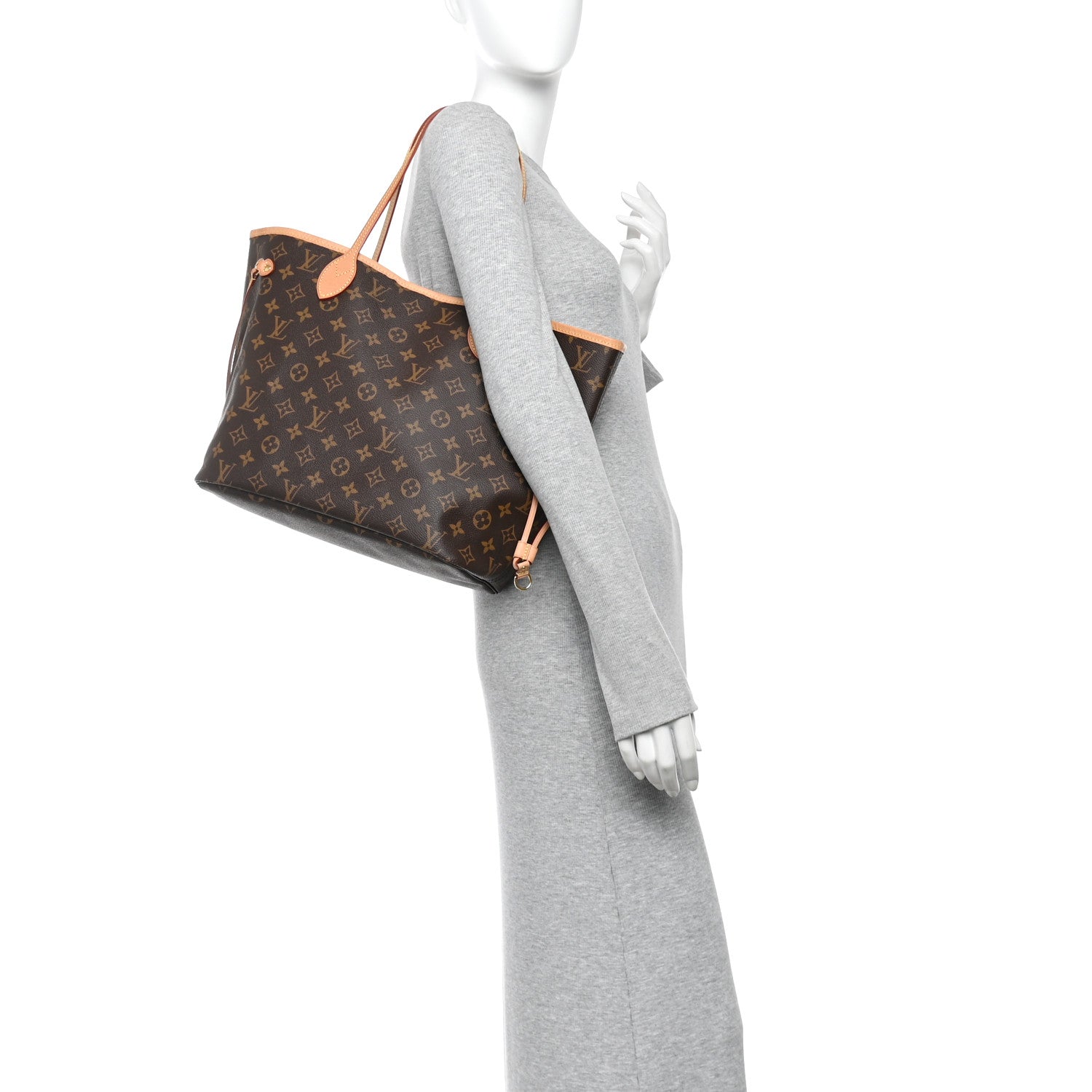 Louis Vuitton Monogram Neo Neverfull MM Fuchsia 2 of 11