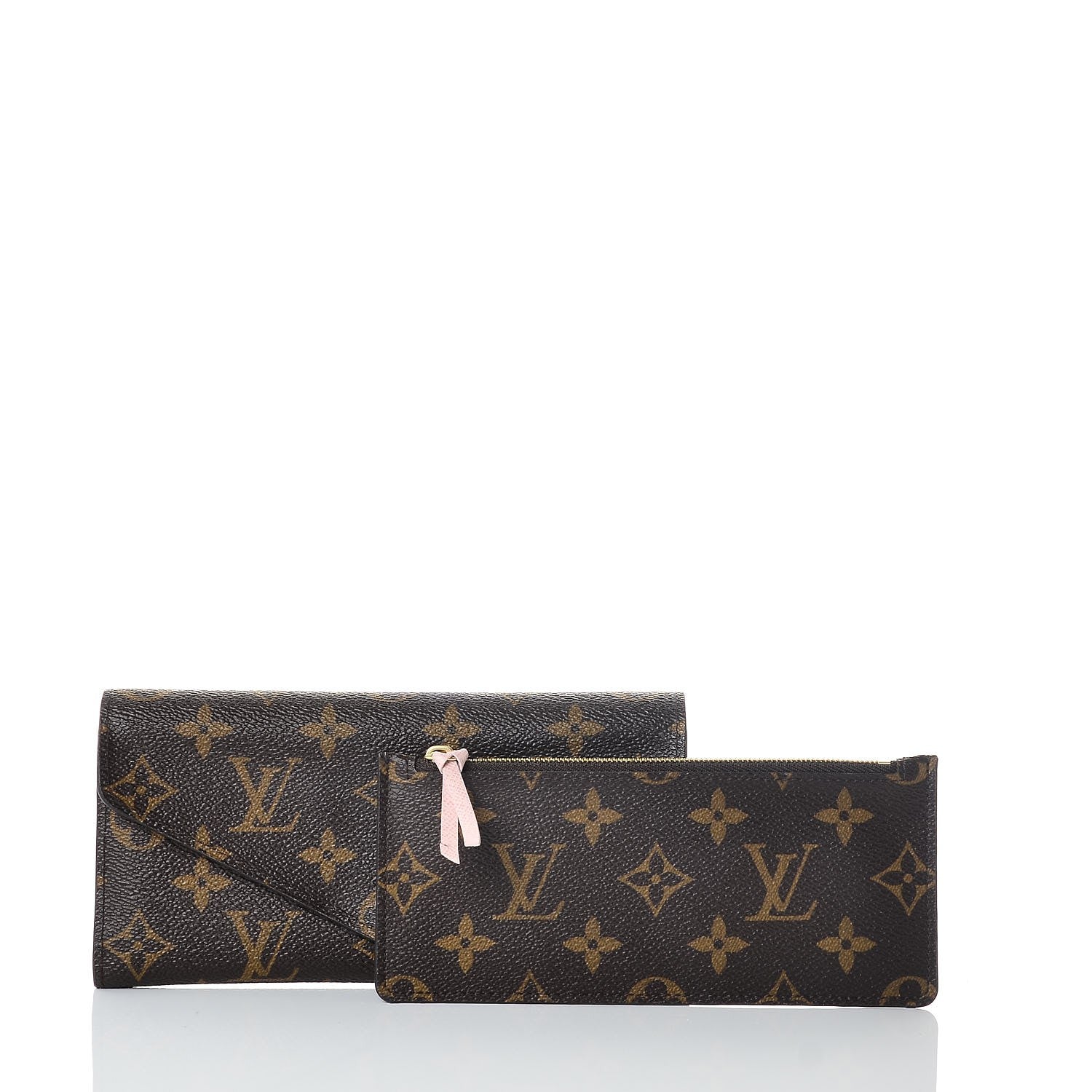 Louis Vuitton Monogram Josephine Wallet Rose Ballerine 3 of 11
