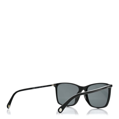 Chanel Acetate Polarized Square Sunglasses 5447-A Black 4 of 7