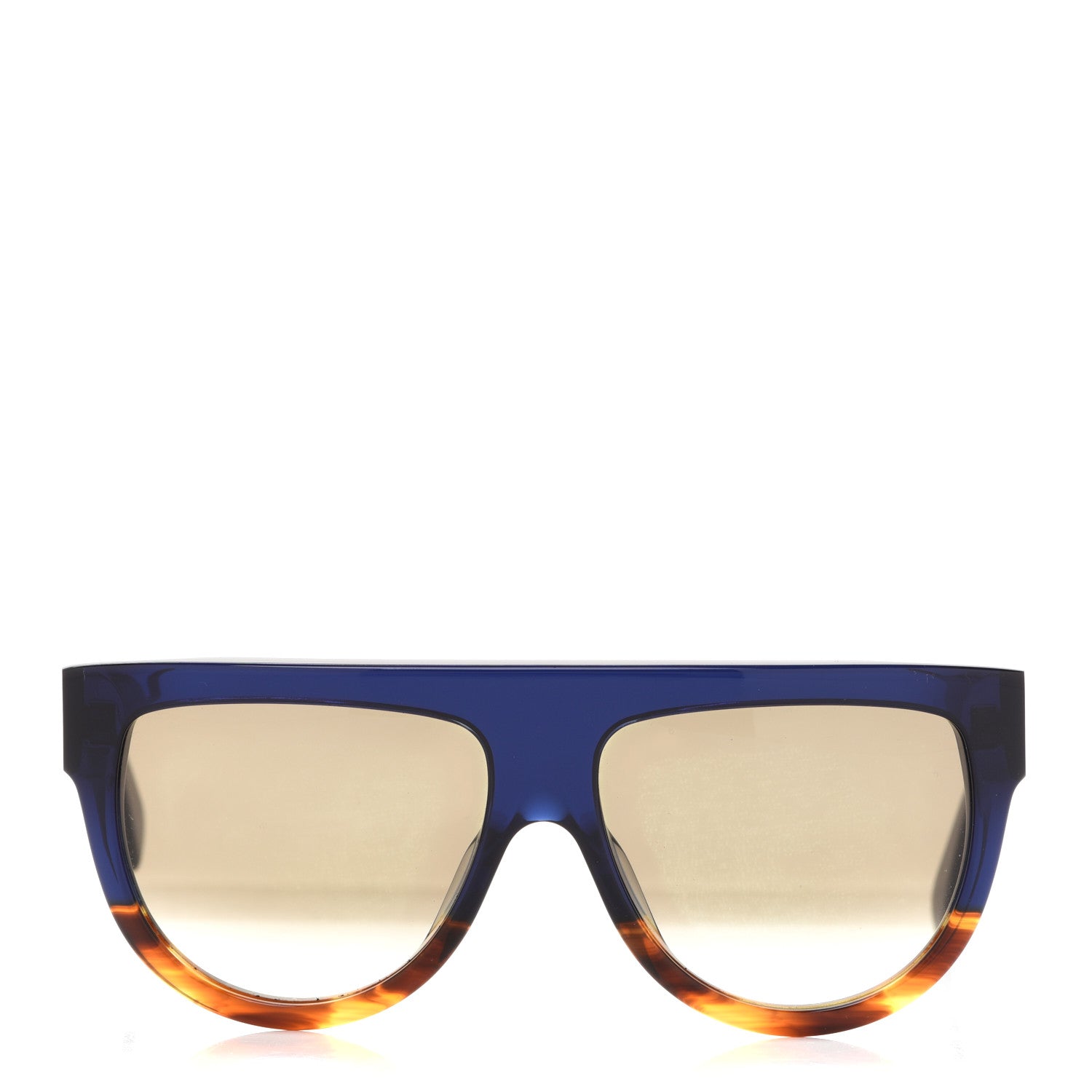 Celine Shadow Sunglasses CL 41026/S Blue Havana 2 of 6
