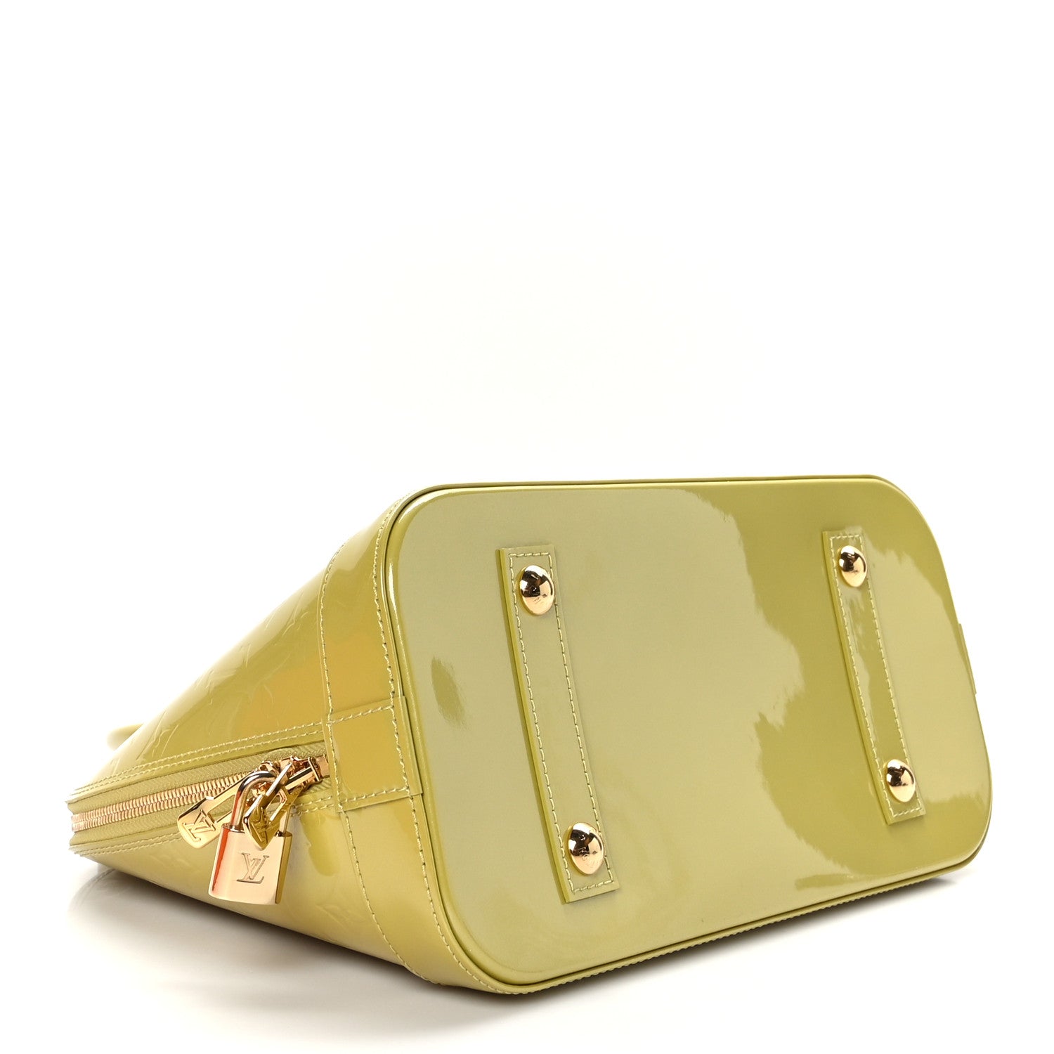 Louis Vuitton Vernis Alma PM Vert Impression 4 of 10