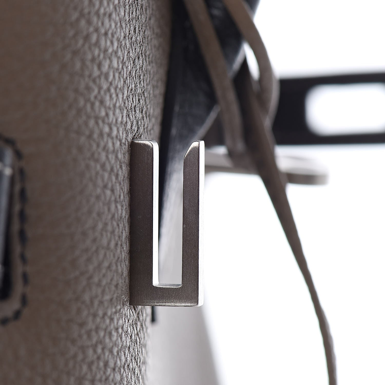 Hermes Togo Horseshoe Birkin 30 Black Etoupe 15 of 29