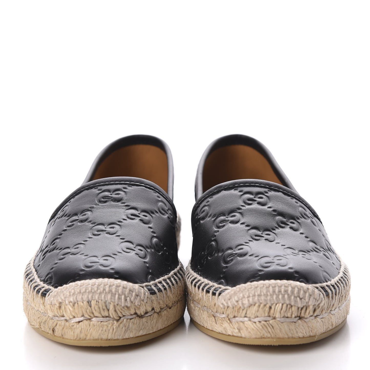 Guccissima Signature Espadrilles 35 Black