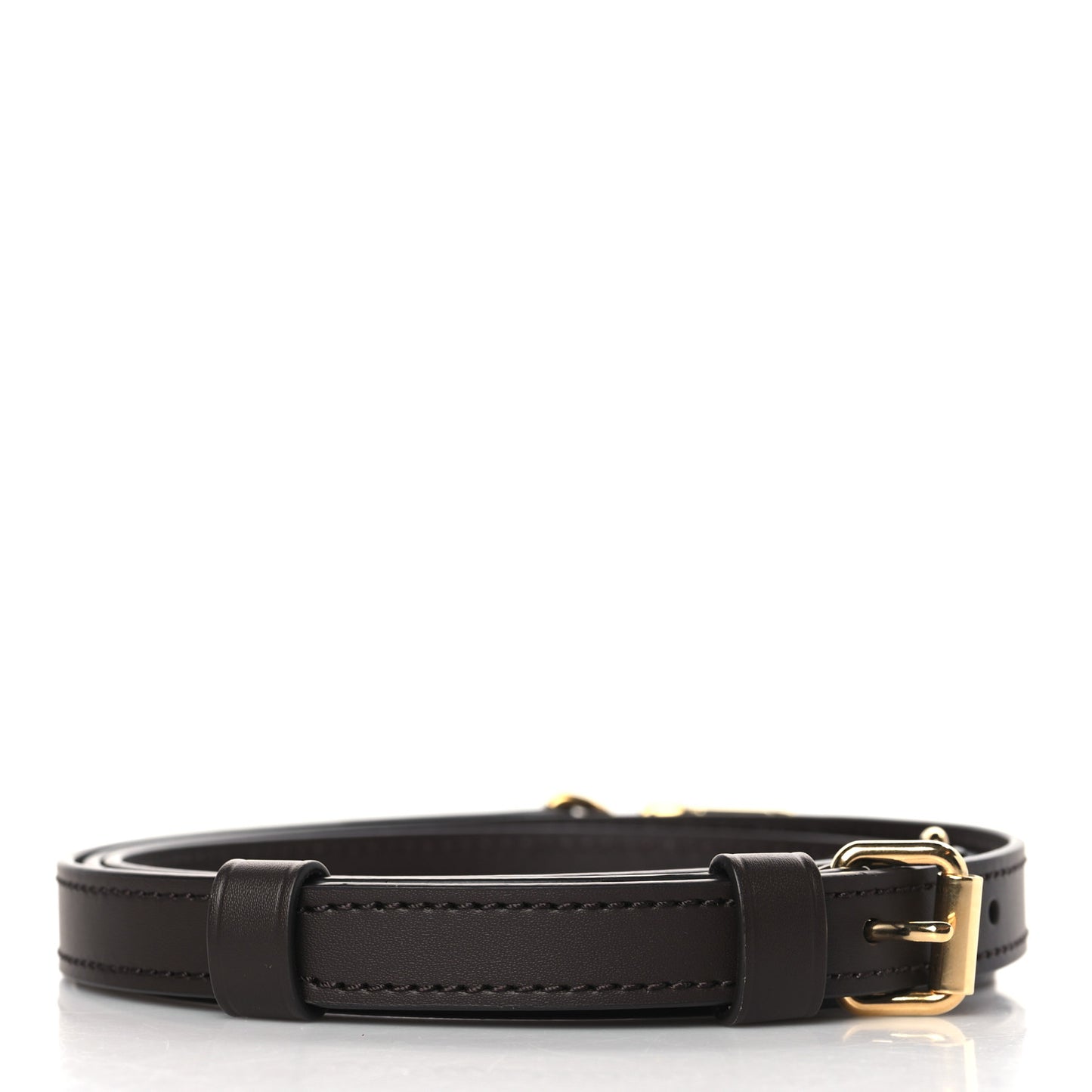 Calfskin 16mm Adjustable Shoulder Strap Ebene