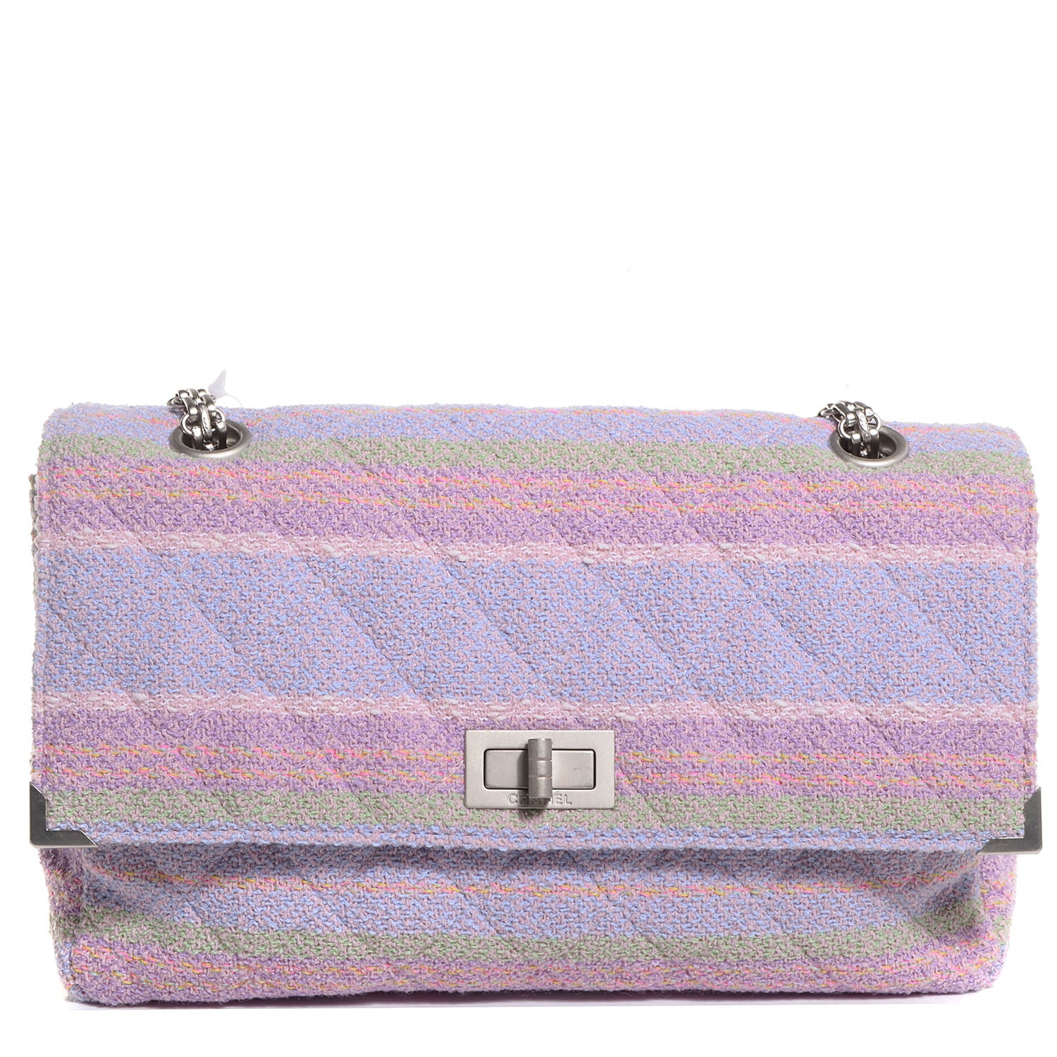 Chanel Tweed 2.55 Reissue 225 Flap Lilac 1 of 9