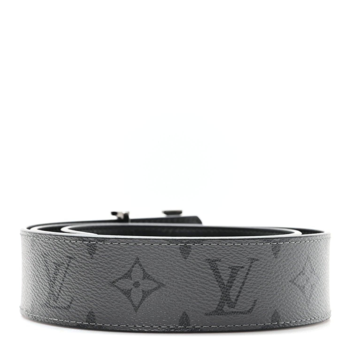 Louis Vuitton Reverse Monogram Eclipse 40mm LV Initiales Reversible Belt 85 34 2 of 6