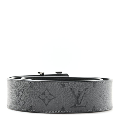Louis Vuitton Reverse Monogram Eclipse 40mm LV Initiales Reversible Belt 85 34 2 of 6