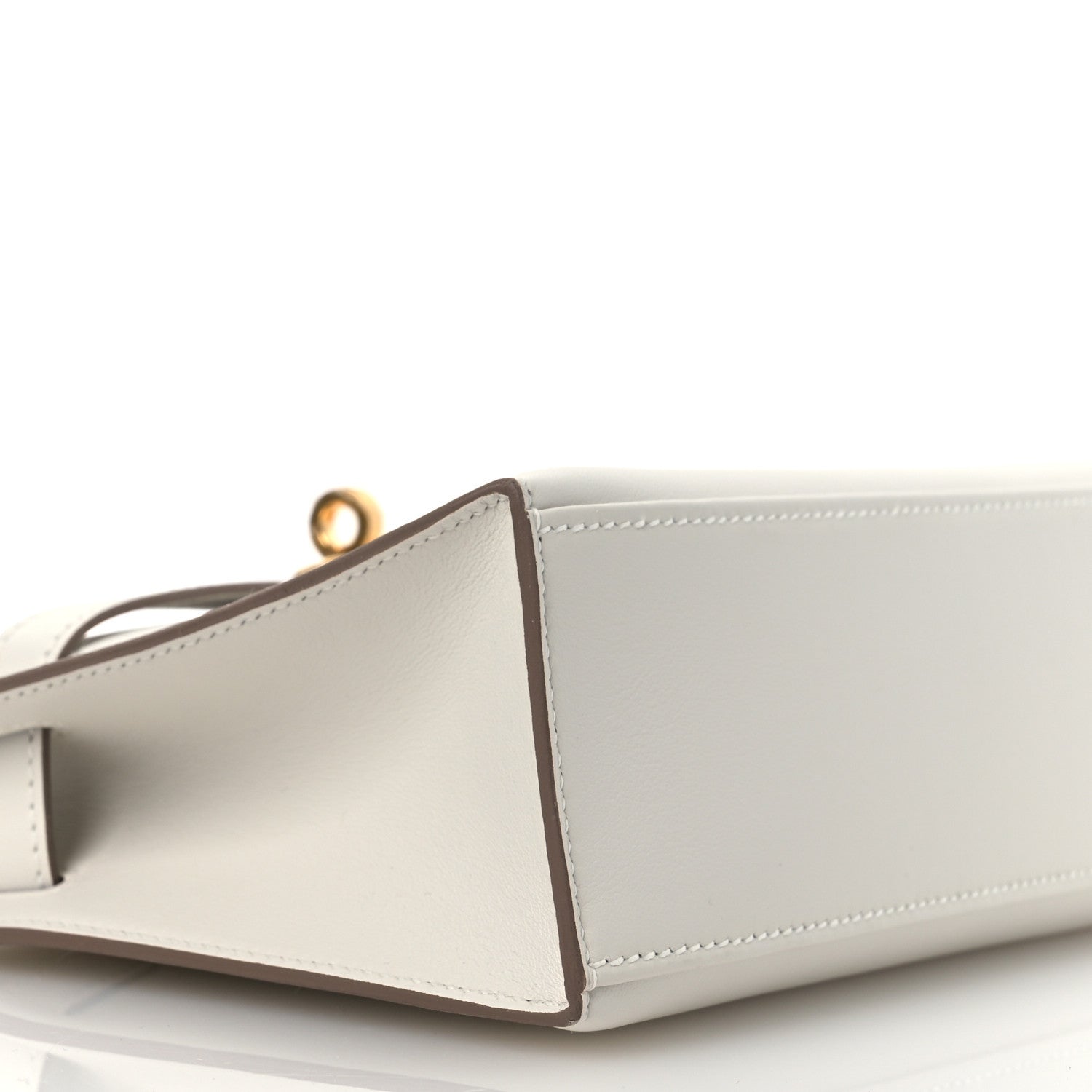 Hermes Swift Kelly Pochette Clutch Parchemin Craie 9 of 12