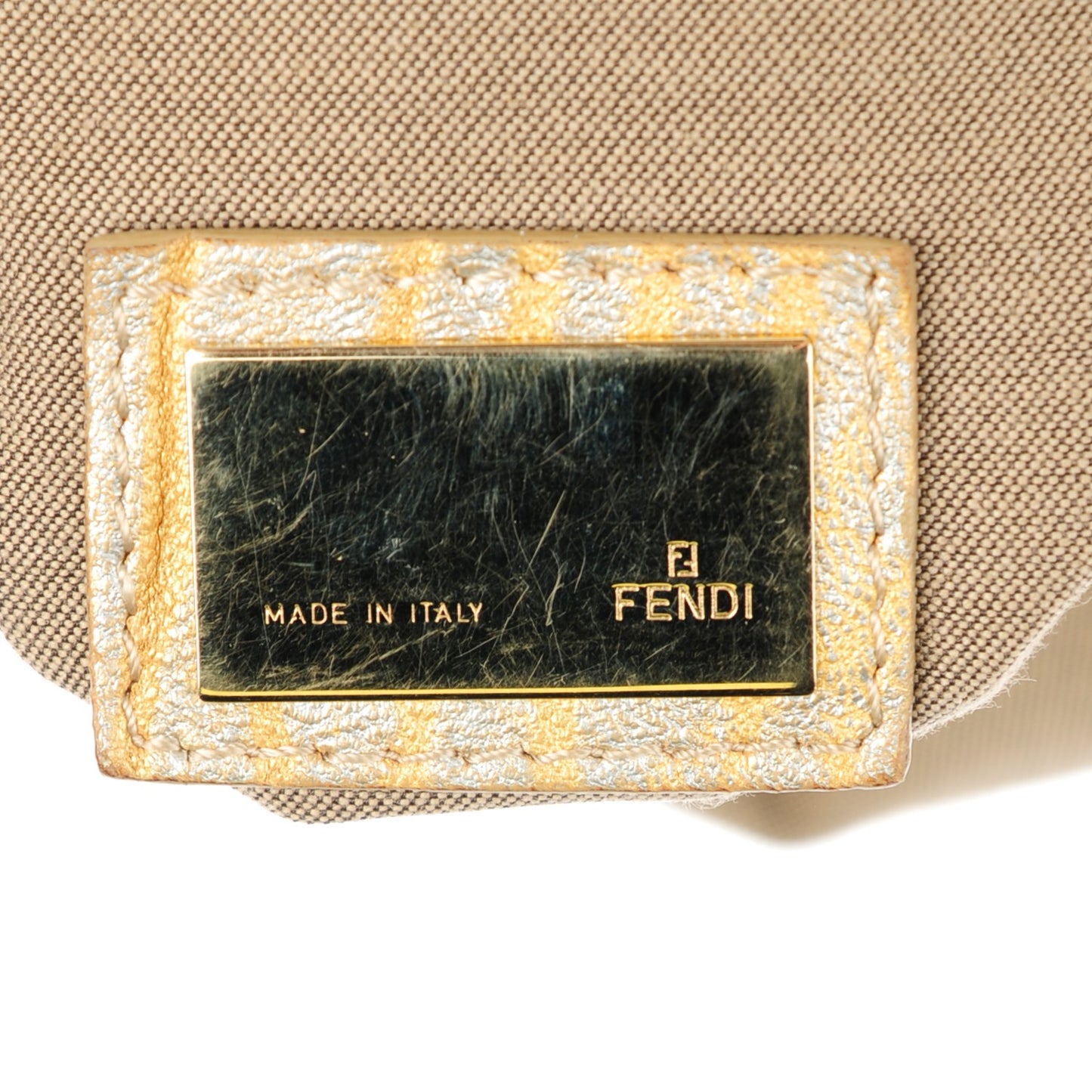 Nappa Nuvolata Bimetal Spy Oro Argento