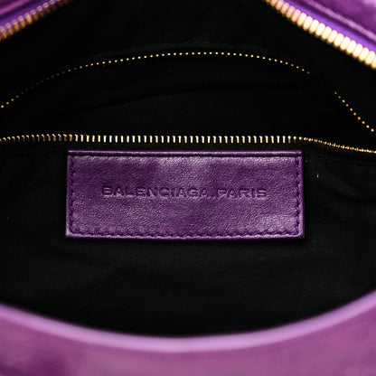 Balenciaga Agneau Giant 12 Gold Hardware Town Ultraviolet 7 of 11