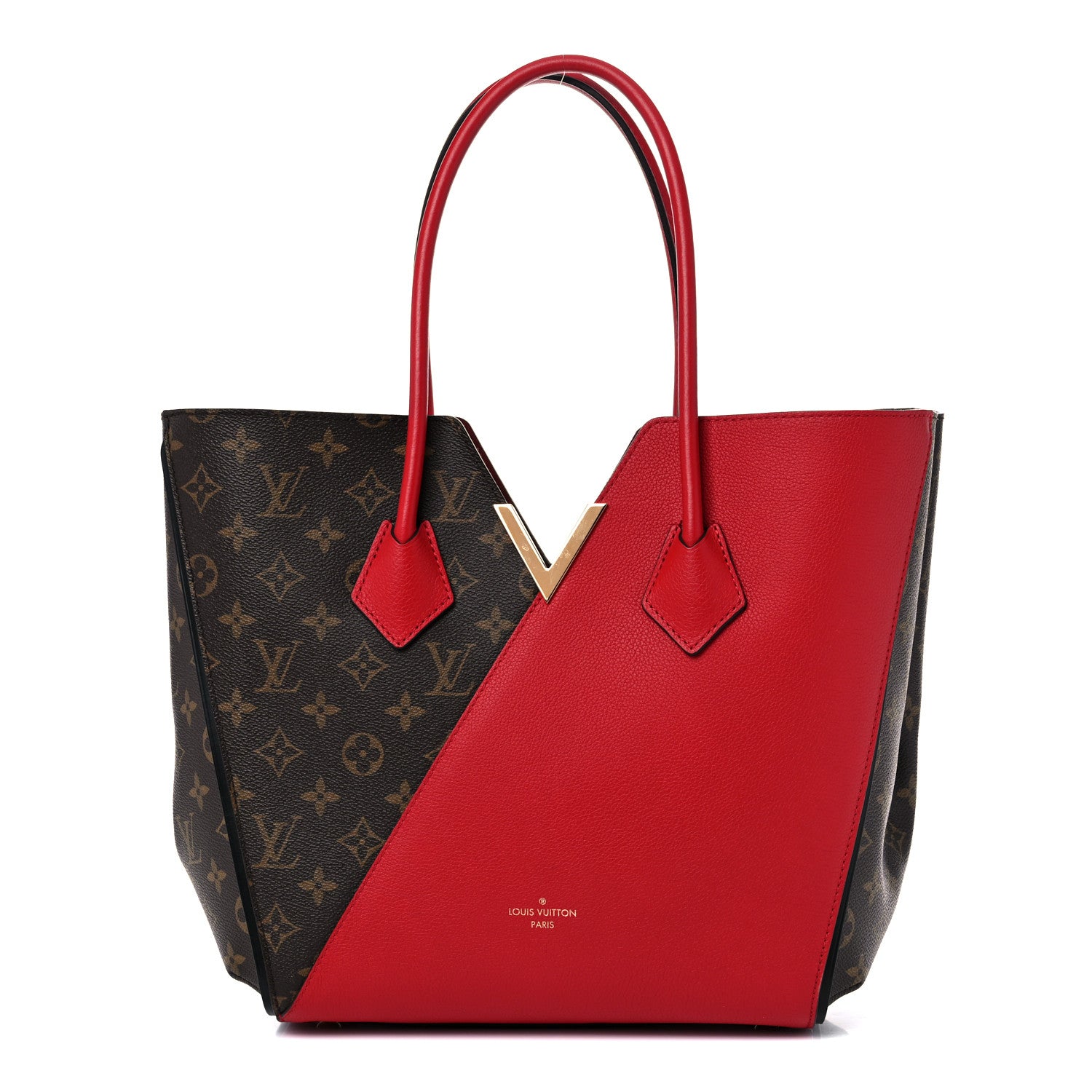 Louis Vuitton Calfskin Monogram Kimono Tote Cherry 1 of 11