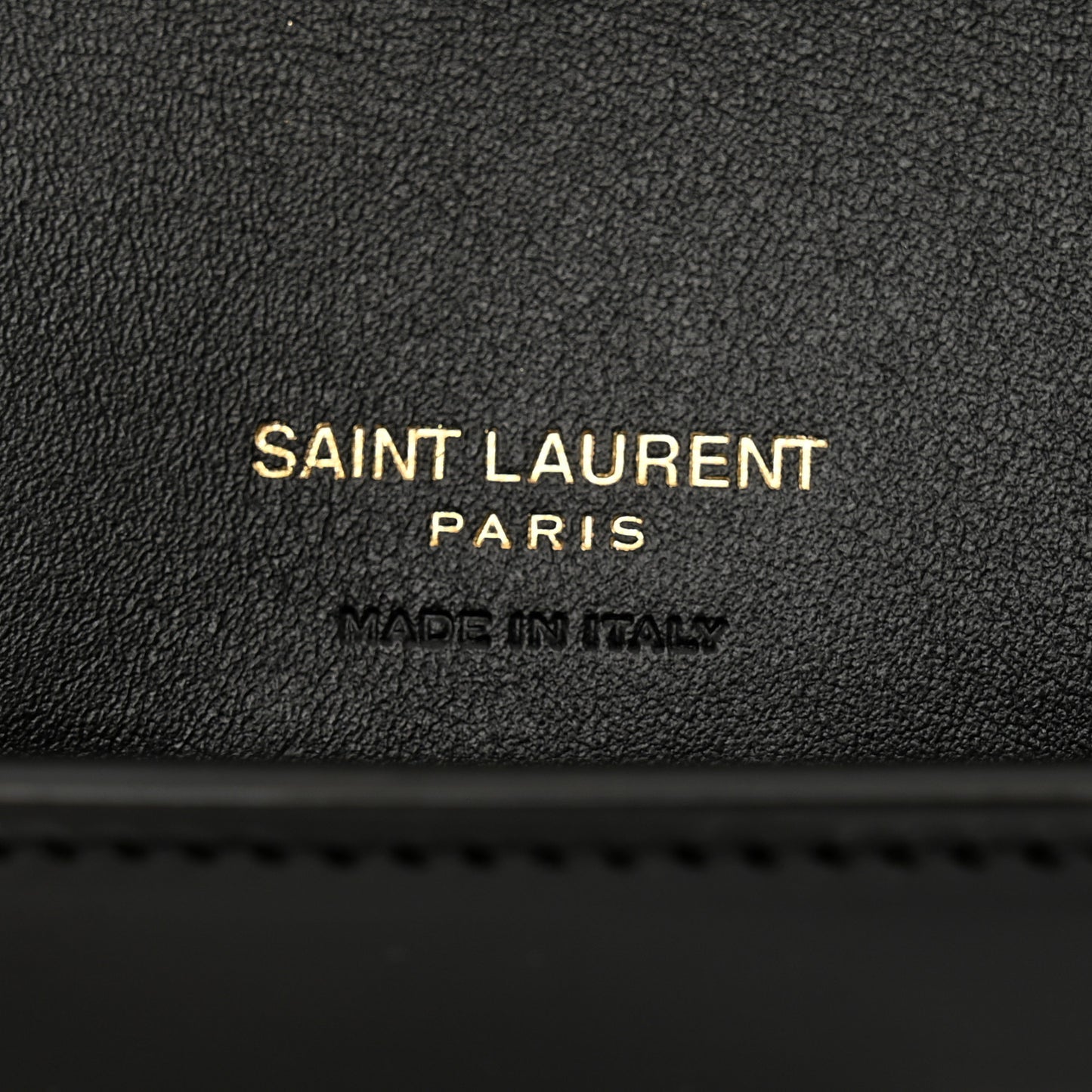 Patent Monogram Phone Holder Crossbody Black