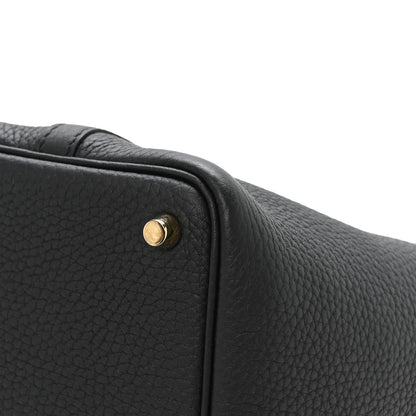 Hermes Taurillon Clemence Picotin Lock 18 PM Black 11 of 12