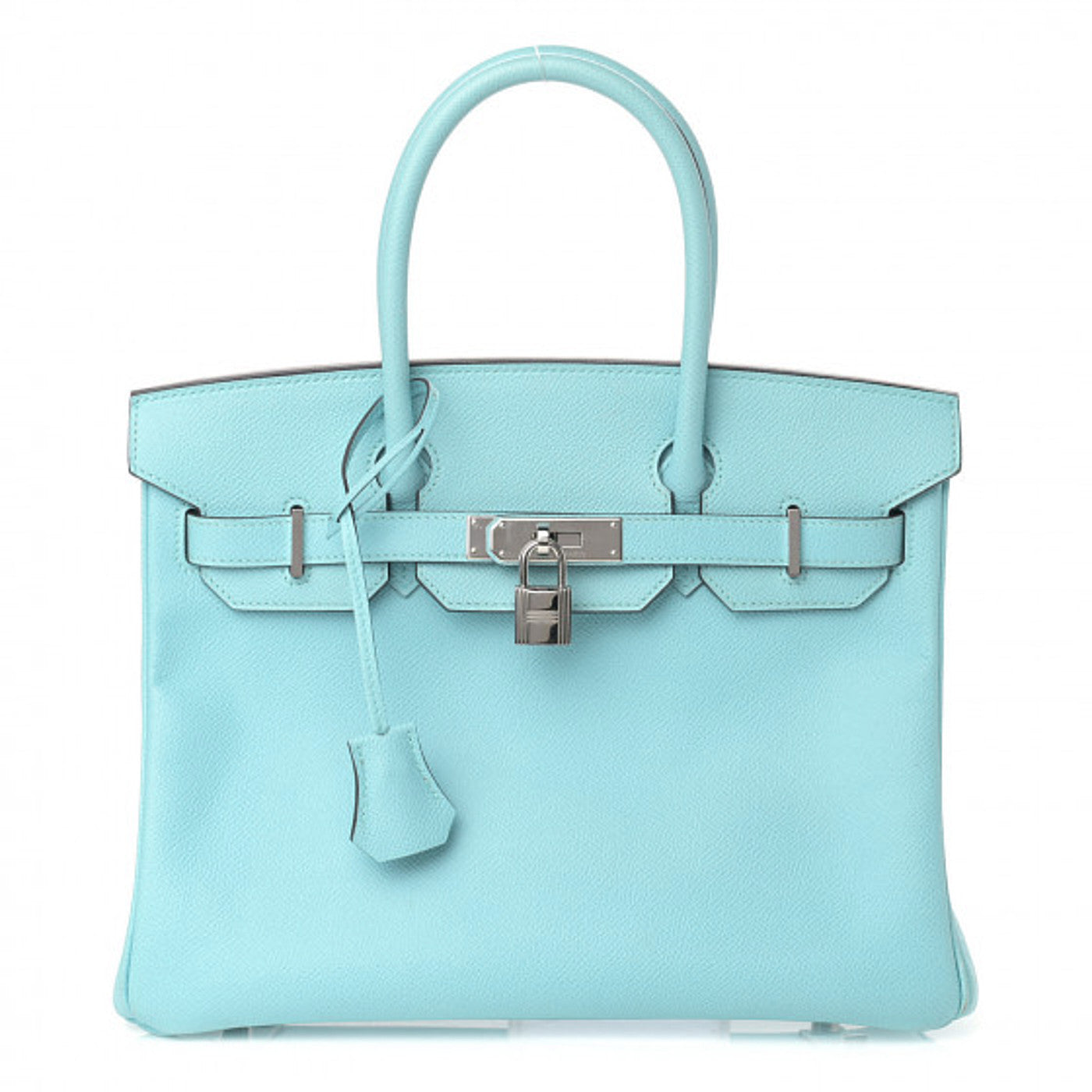 Epsom Birkin 30 Bleu Atoll
