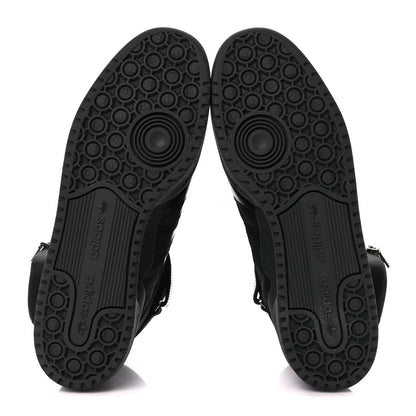 Prada X ADIDAS Re-Nylon Gabardine Metal Triangle Logo Mens Wheel Pouch Pocket High Top Sneakers 12.5 Black 5 of 8