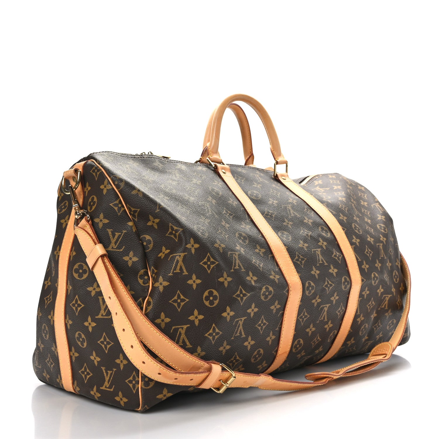 Louis Vuitton Monogram Keepall Bandouliere 55 2 of 10