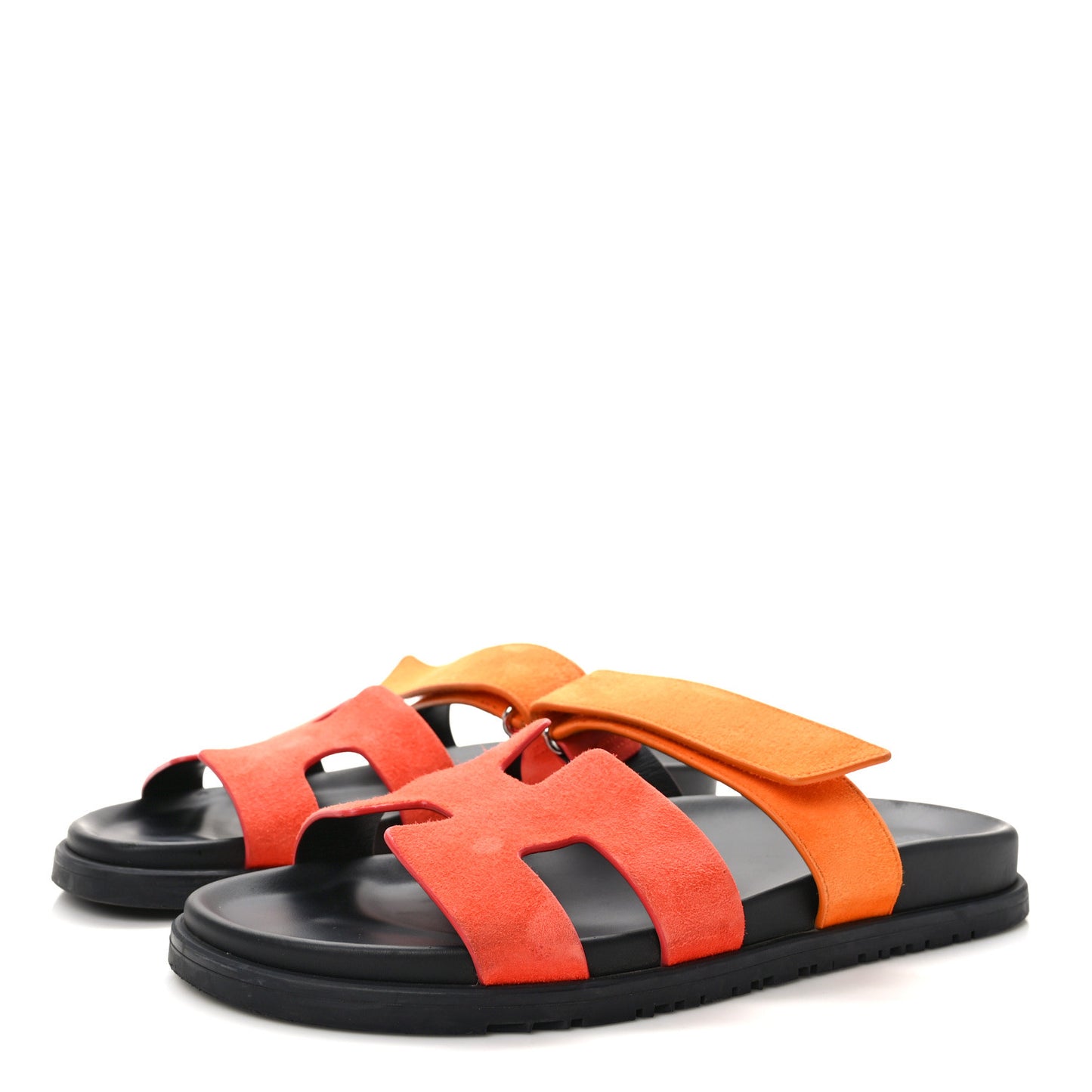 Suede Goatskin Womens Chypre Sandals 41 Rouge Ecarlate