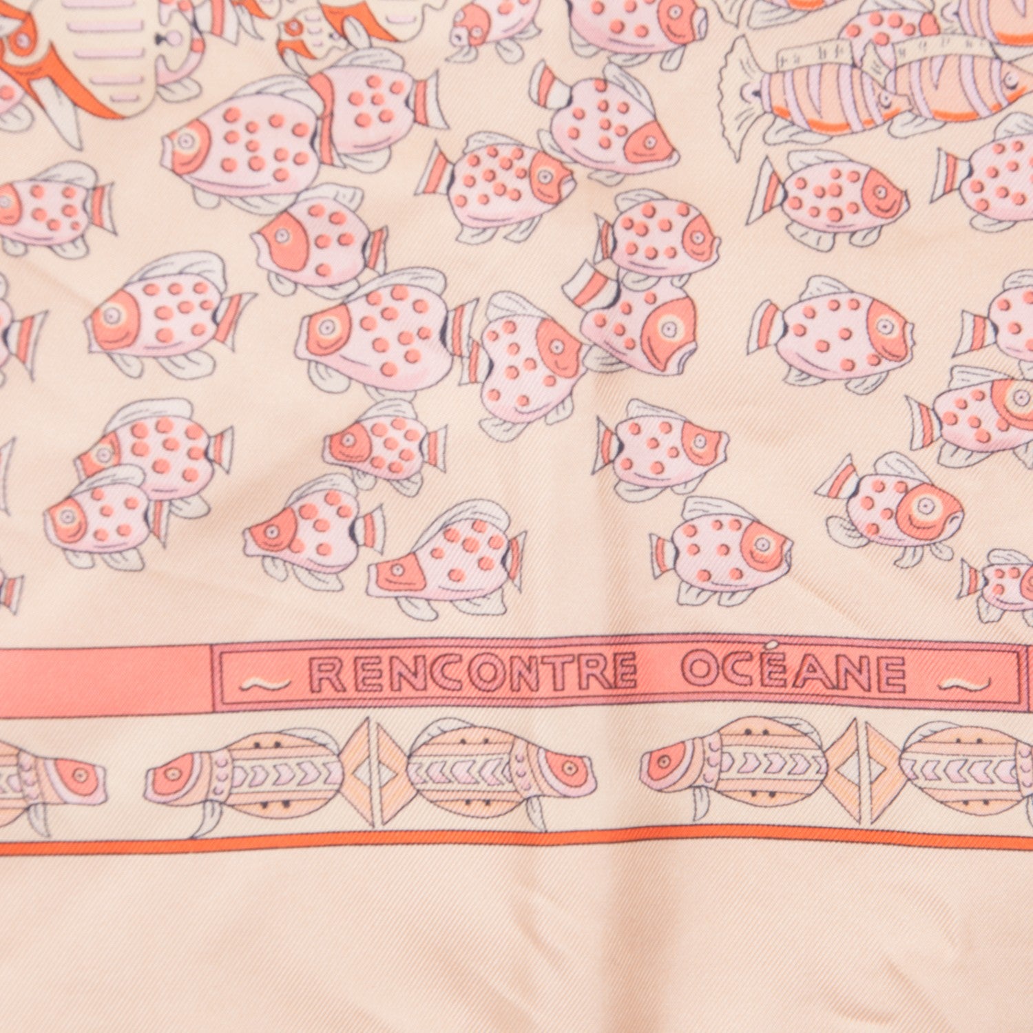 Hermes Silk Recontre Océane Scarf 90 5 of 8
