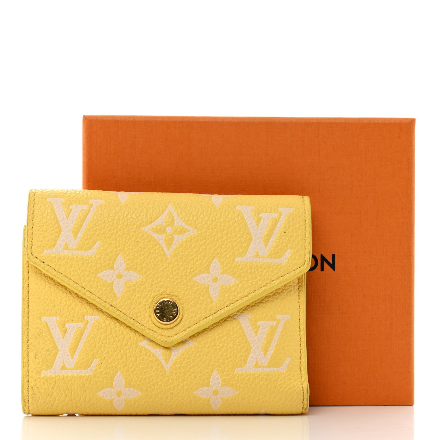 Empreinte Monogram Victorine Wallet Lemon Curd