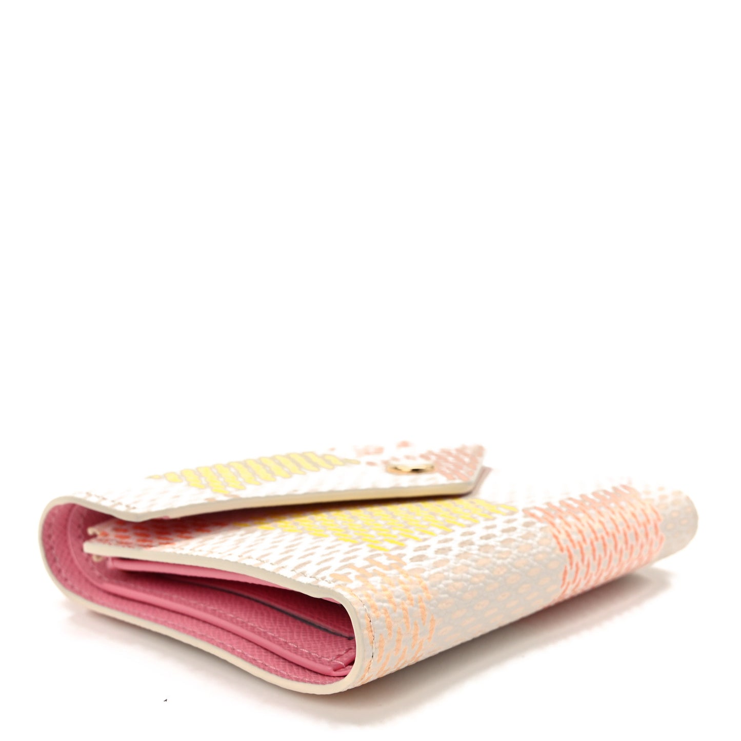 Giant Damier Victorine Wallet Peach Pink
