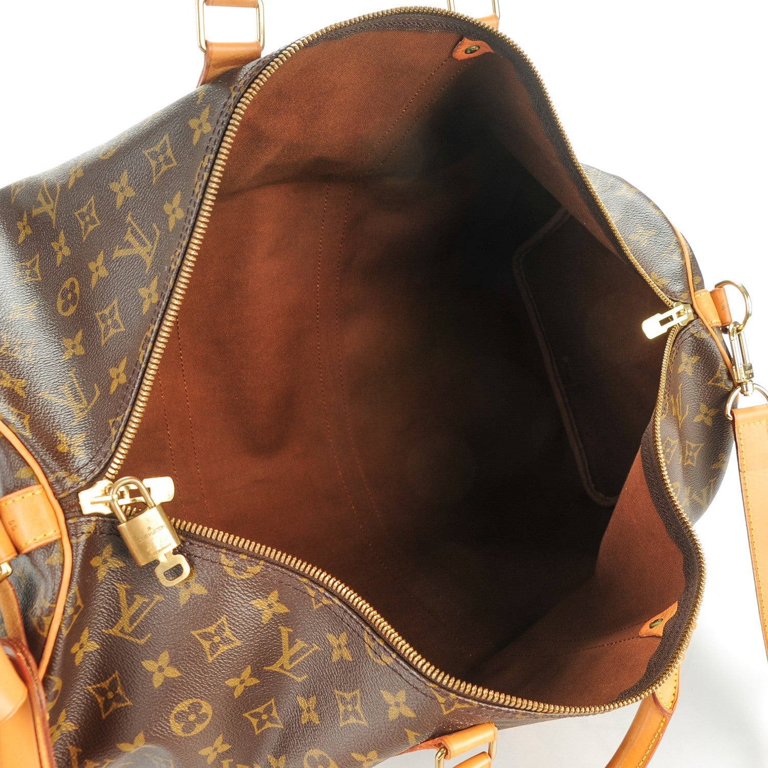 Louis Vuitton Monogram Keepall Bandouliere 55 5 of 10