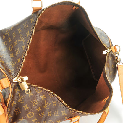Louis Vuitton Monogram Keepall Bandouliere 55 5 of 10