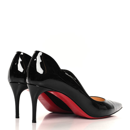 Christian Louboutin Patent Hot Chick 70 Pumps 38 Black 5 of 8