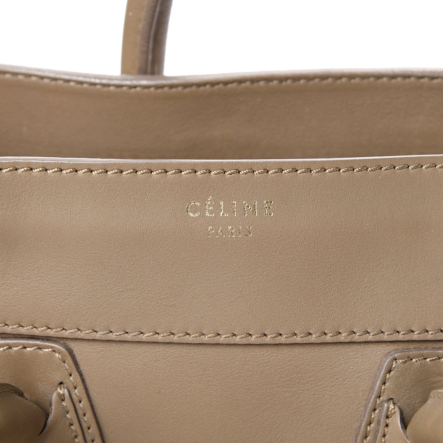Smooth Calfskin Mini Luggage Dune