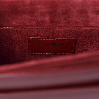 Saint Laurent Calfskin Medium Bellechasse Satchel Palissandre 8 of 10