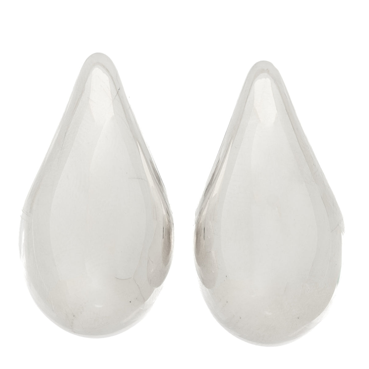 Bottega Veneta Sterling Silver Small Drop Earrings 1 of 5