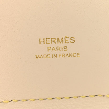 Hermes Swift Epsom Pocket Kelly Shoulder Strap Nata Lime 4 of 6