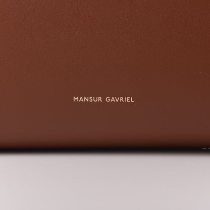 Mansur Gavriel Calfskin Small Hobo Ginger 8 of 9